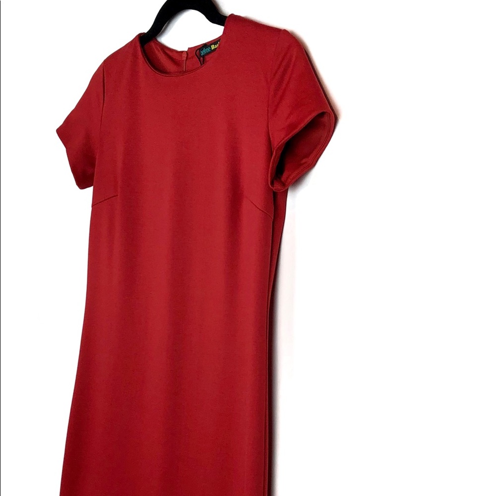 Befree NWT short sleeve red currant midi dress XS